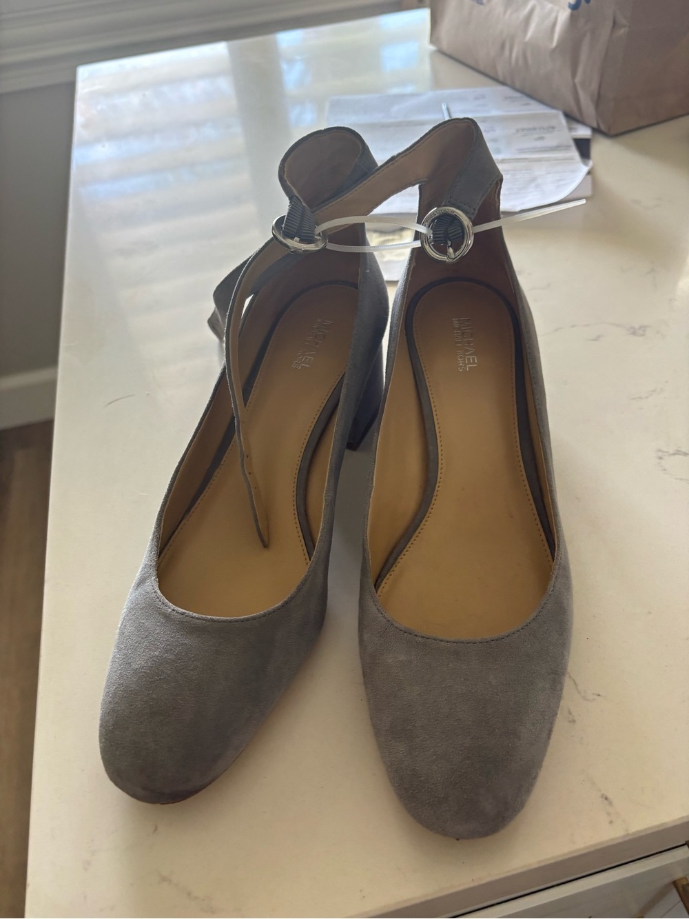Michael Kors Perka pump gray, in excellent condition